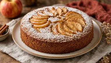 Spiced Apple Cake You Stir by Hand