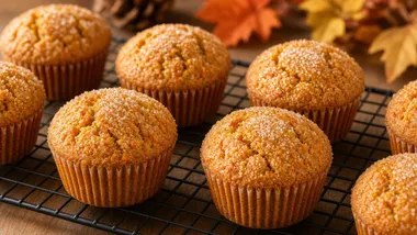 Sweet Potato Muffins From Last Night's Leftover Spud