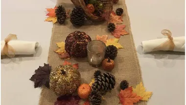 Thanksgiving Table With Three Things You Already Own