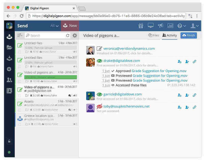 Digital-Pigeon-File-Sharing-Software