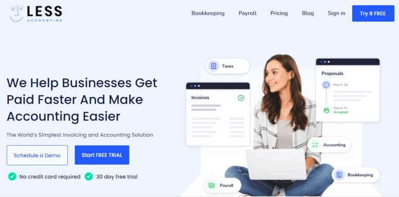LessAccounting Billing Software