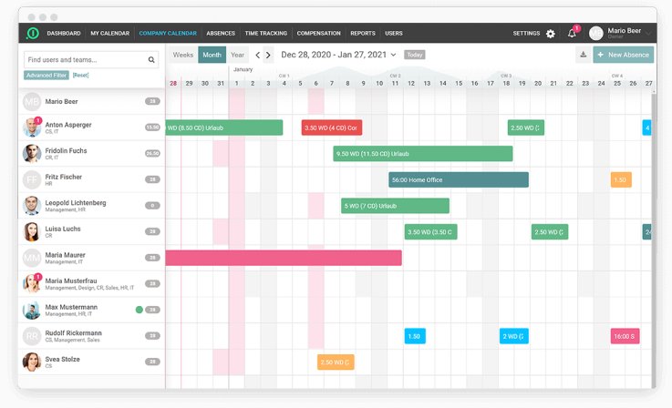 Absence.io Absence Management Software