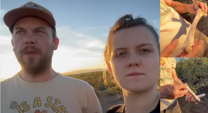 TikTokers Find Child’s Backpack, Bones on Arizona Land—Then Go Dark After Telling Police post image