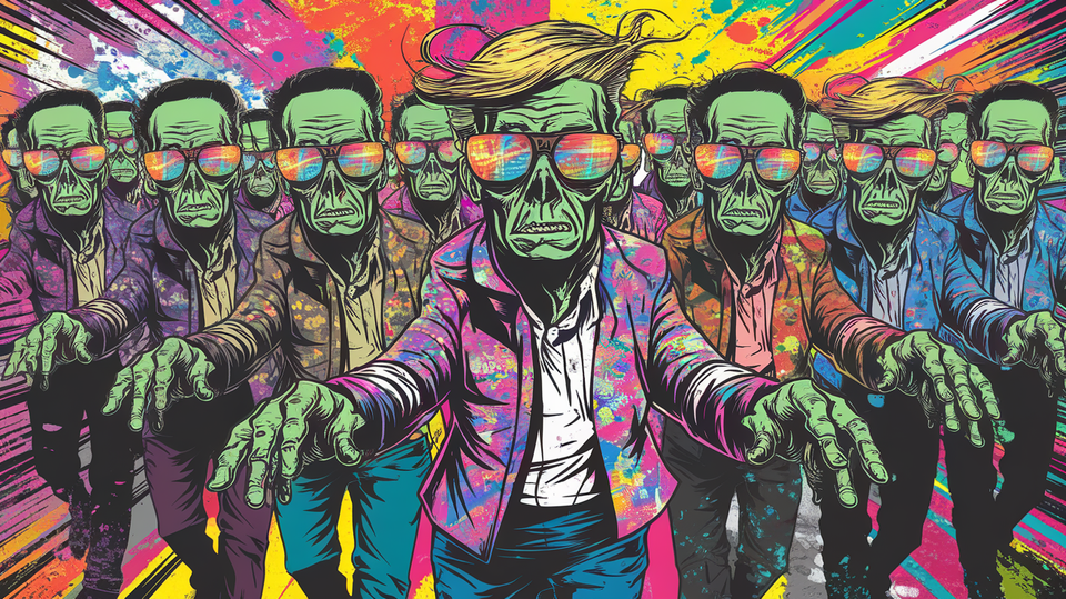 Is it Lord of the Flies? The MAGA Playbook? Or the Zombie Apocalypse? Cult Building 101.