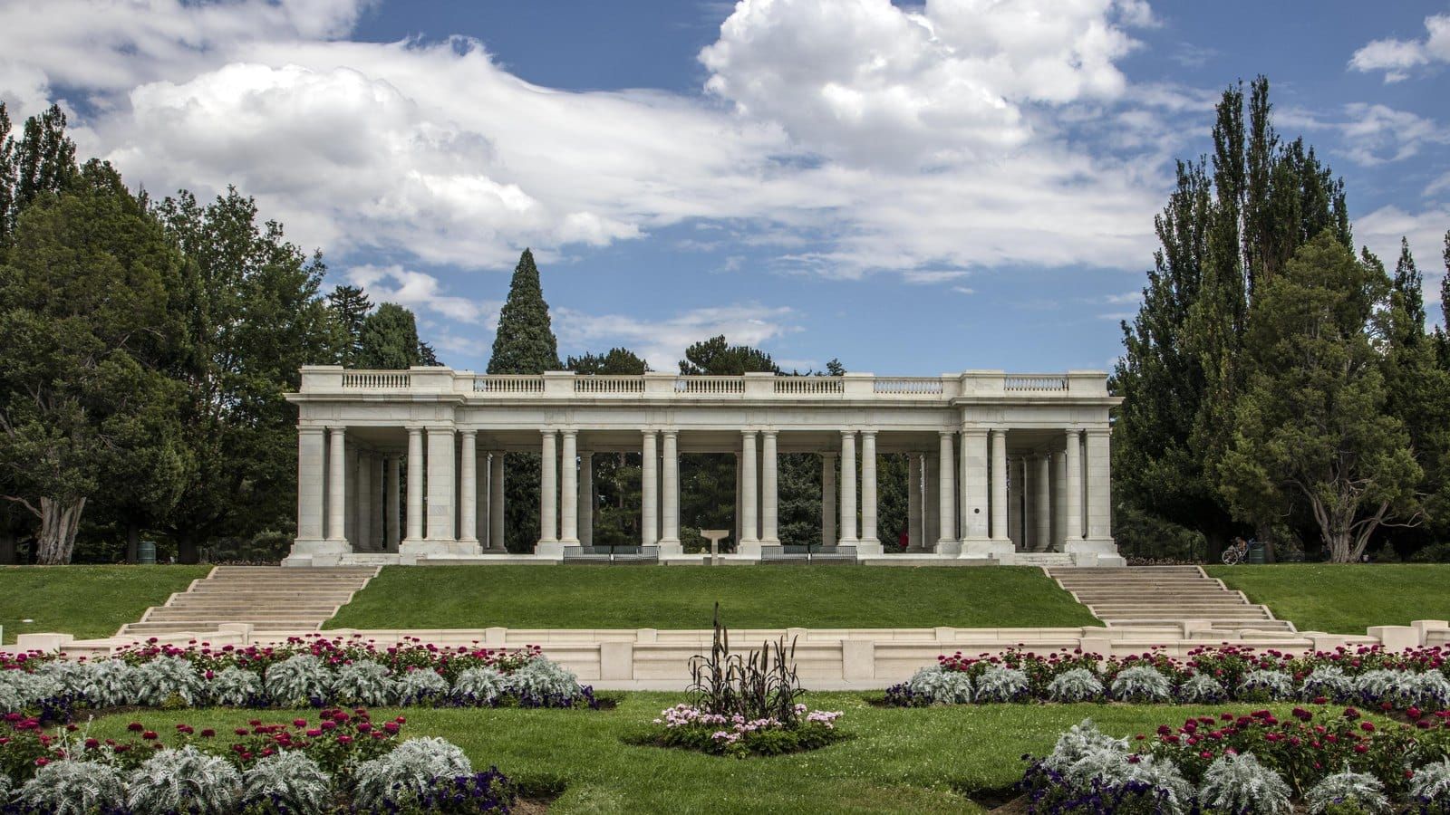 The 1908 pavilion in Cheesman Park, Denver, Colorado