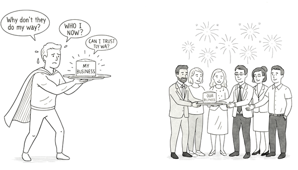 When you feel like you're losing your business to the people you hired