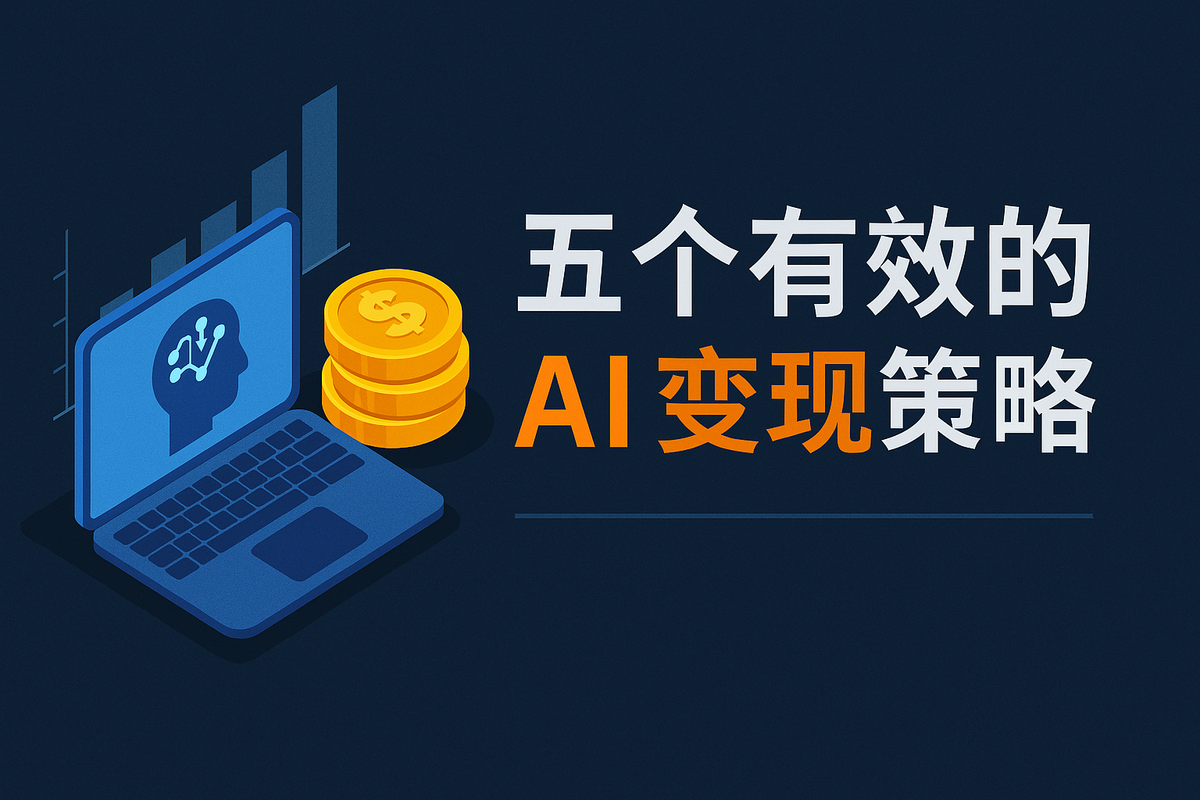 2025年真正有效的5种AI变现策略