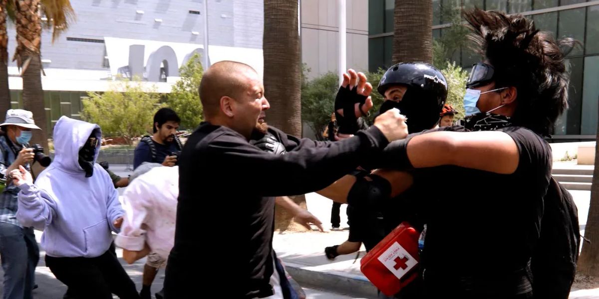 A Right-Wing Brawler Asked a Court to Protect Him From an Antifascist's Tweets