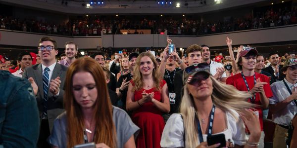 Trump Made a Racist Joke in a Phoenix Megachurch and the Crowd Went Wild