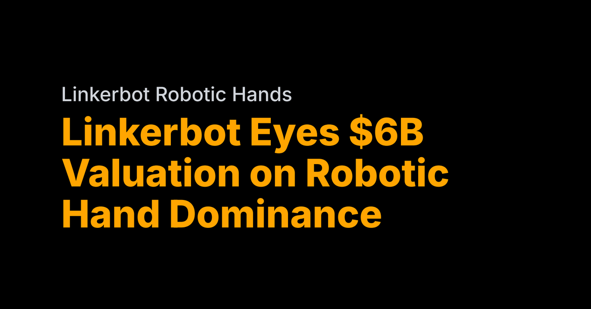 Linkerbot eyes $6B on robotic hand dominance