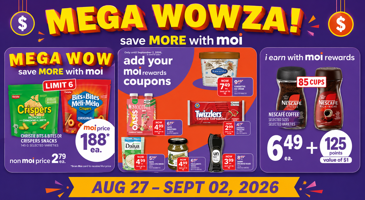 Moi Rewards Deals This Week: Chips $1.98, Walnuts $9.98 and 6 Coupons to Add