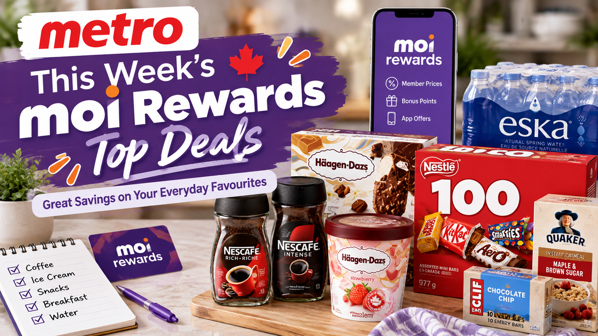 本周Moi Rewards：咖啡$10.99、燕麦$2.99，Häagen-Dazs算积分价值约$3.99