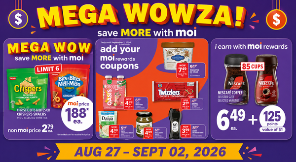 Moi Rewards Deals This Week: Chips $1.98, Walnuts $9.98 and 6 Coupons to Add