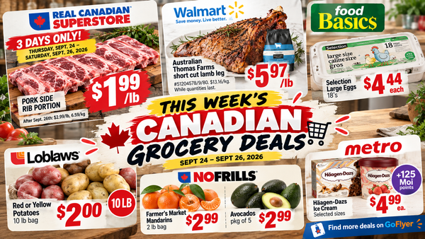 GTA Grocery Deals This Week: $1.99/lb Pork Ribs at RCSS, $2 Potatoes & $4.44 Eggs