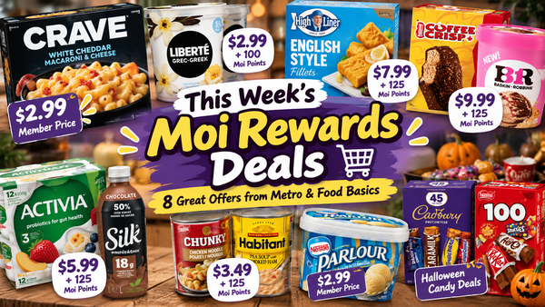 Moi Rewards This Week: $2.99 Member Prices, $7.99 Fish Products + Points & Halloween Candy Deals