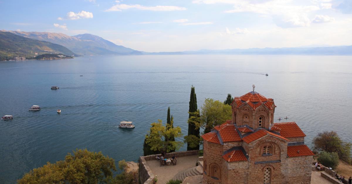Church of St. John at Kaneo, Lake Ohrid