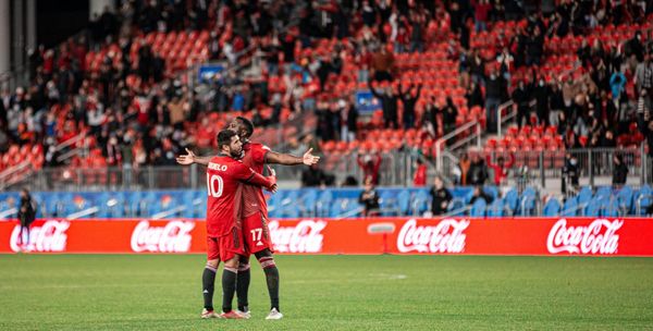 Jozy Altidore and Alejandro Pozuelo