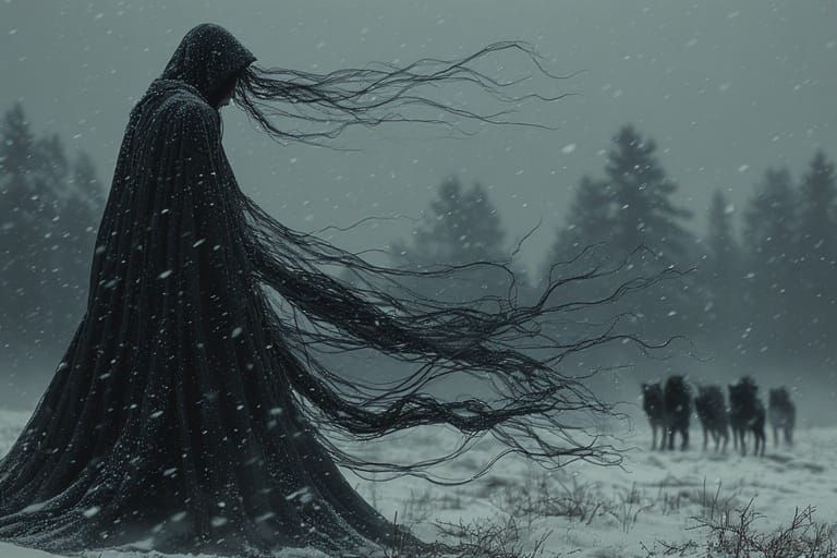 Mother Holle: The Night-Walker of the Twelve Nights