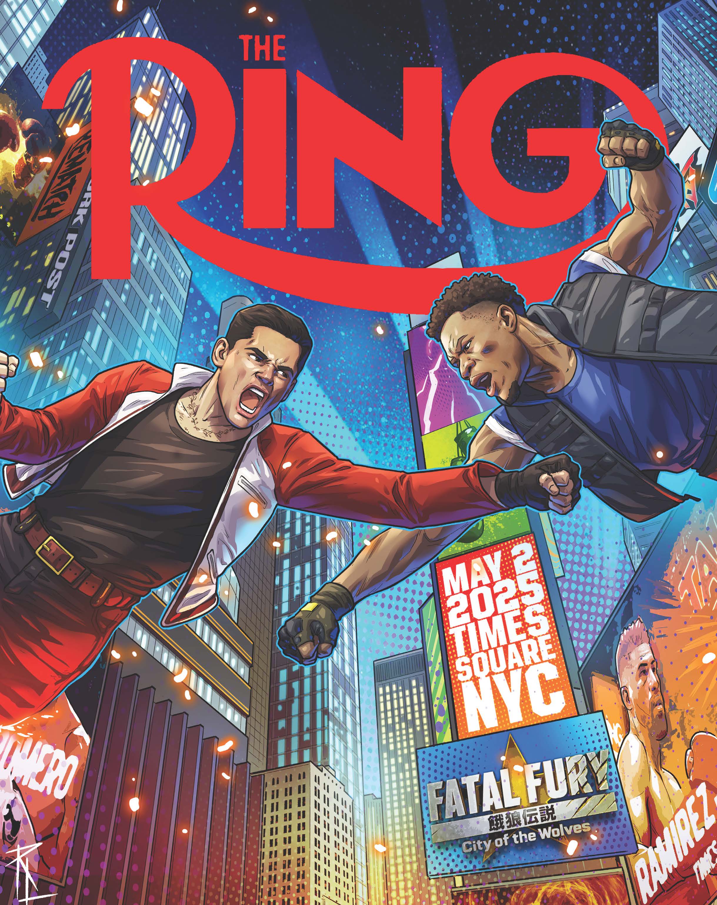 April 2025 Ring Magazine cover