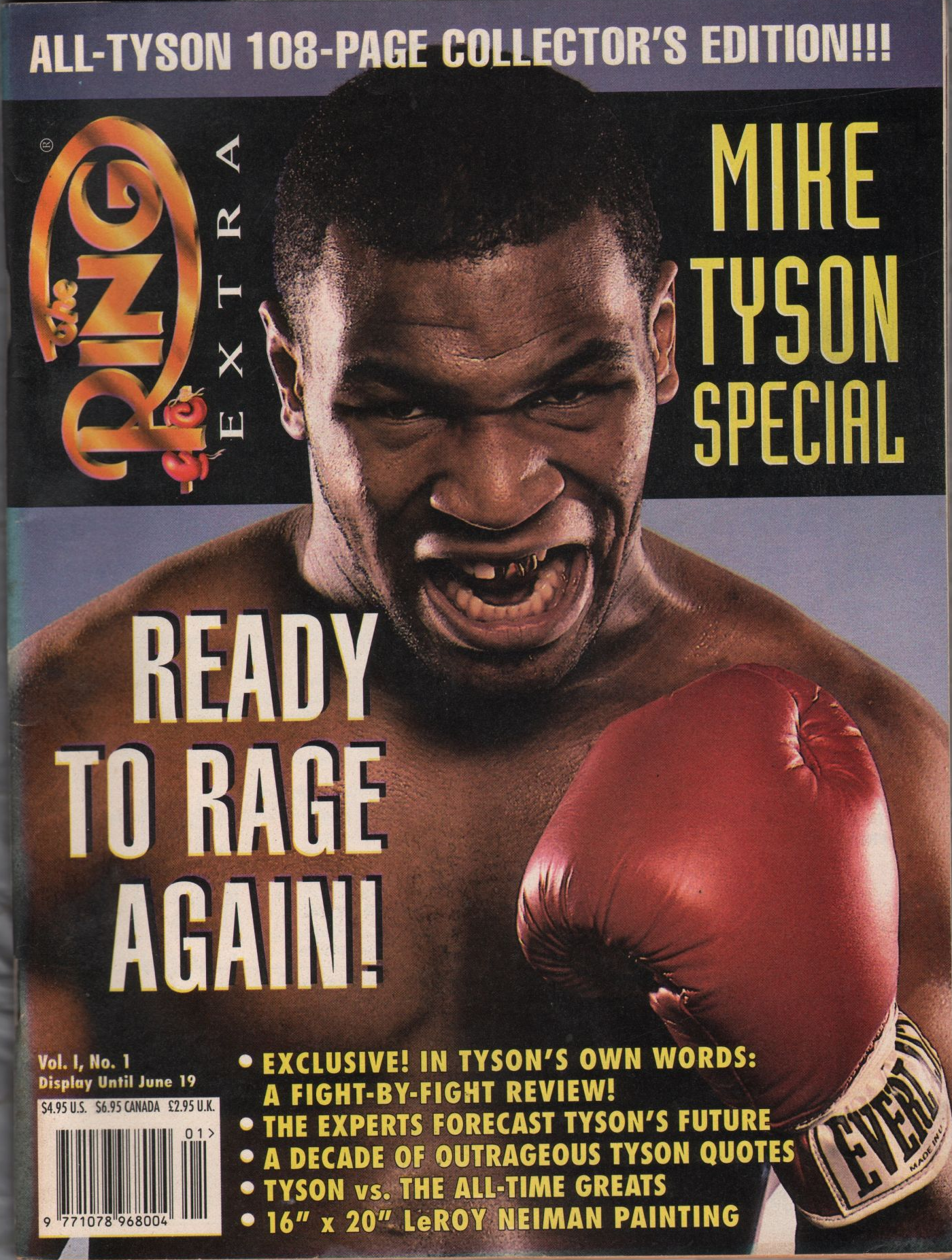 The Ring Extra Vol. 1 #1 - Mike Tyson Special cover