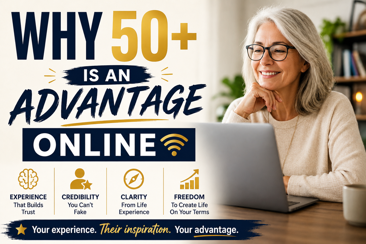 Why 50+ is an advantage