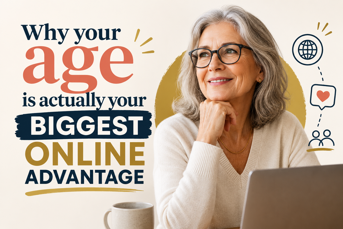 Why your age is actually your biggest online advantage