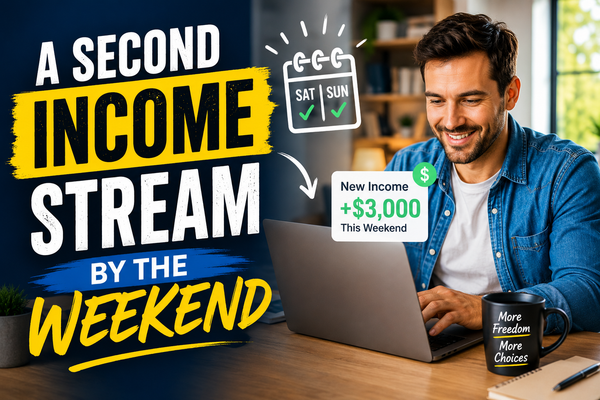 A second income stream by the weekend