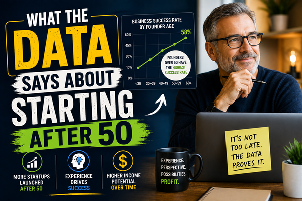 What the data says about starting after 50