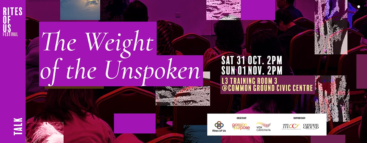 Interactive Talk: The Weight of the Unspoken–Understanding Grief and Beyond