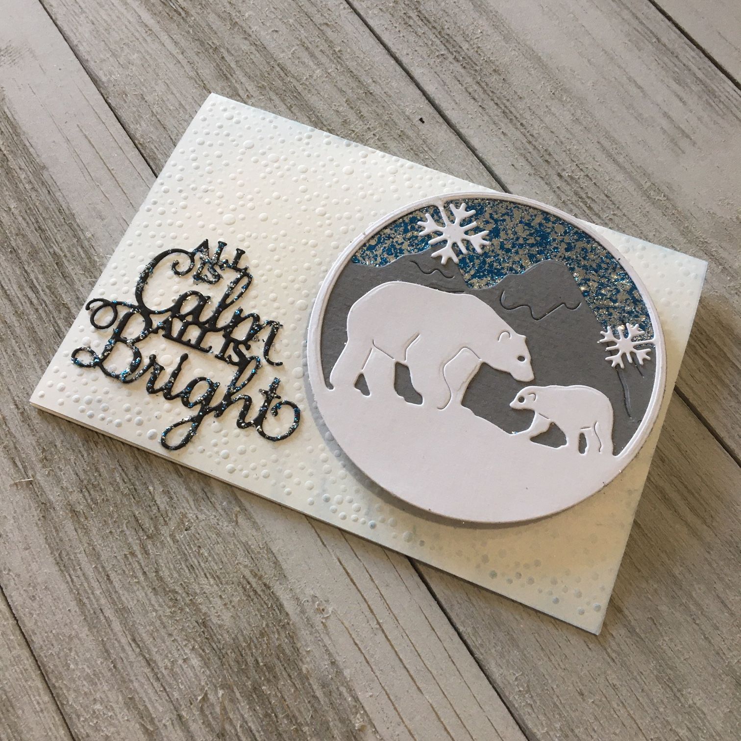 Virtual Open House Polar Bear Card