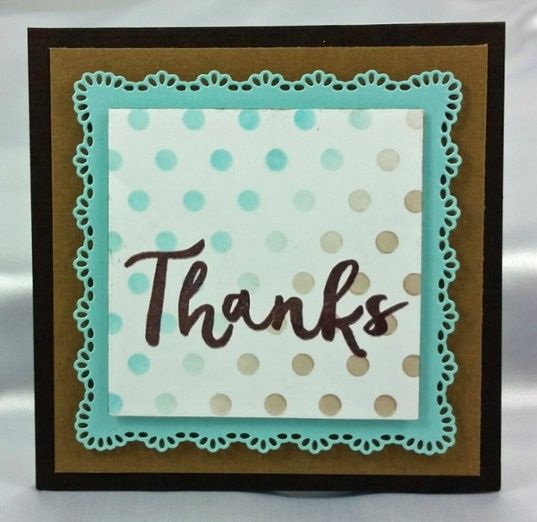 Quick and easy makes for beautiful cards