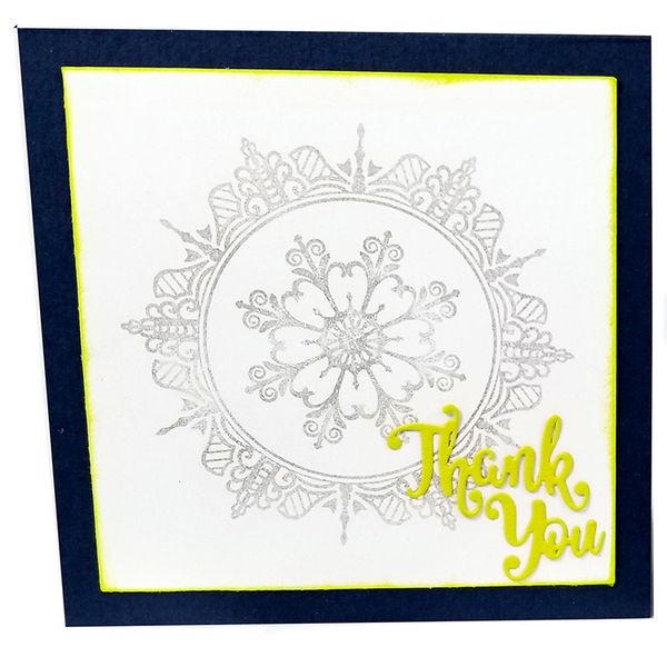 Quick & Easy Shimmer Shaker Card