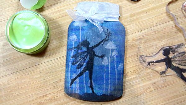 MDF Fairy in a Bottle