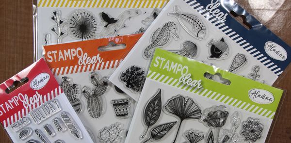 New Aladine Stampo Clear Stamps