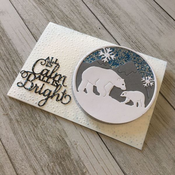 Virtual Open House Polar Bear Card