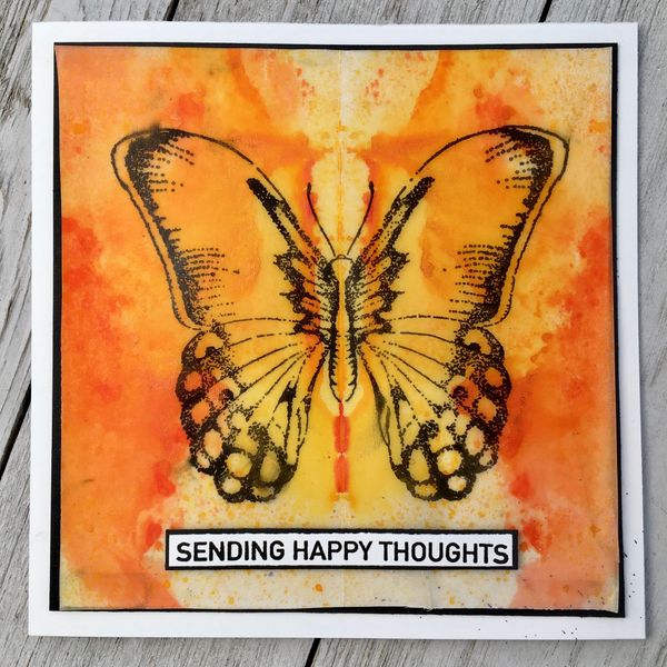 Inkblot Butterflies