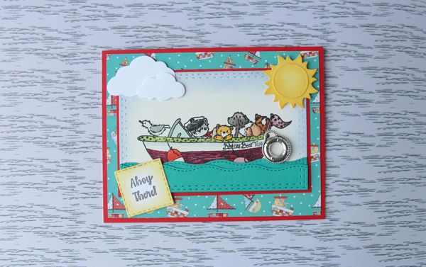Sandy Paws A2 Card