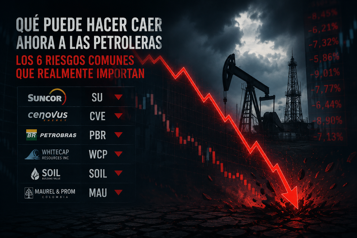 Qué puede hacer caer ahora a las petroleras: los seis riesgos comunes que realmente importan