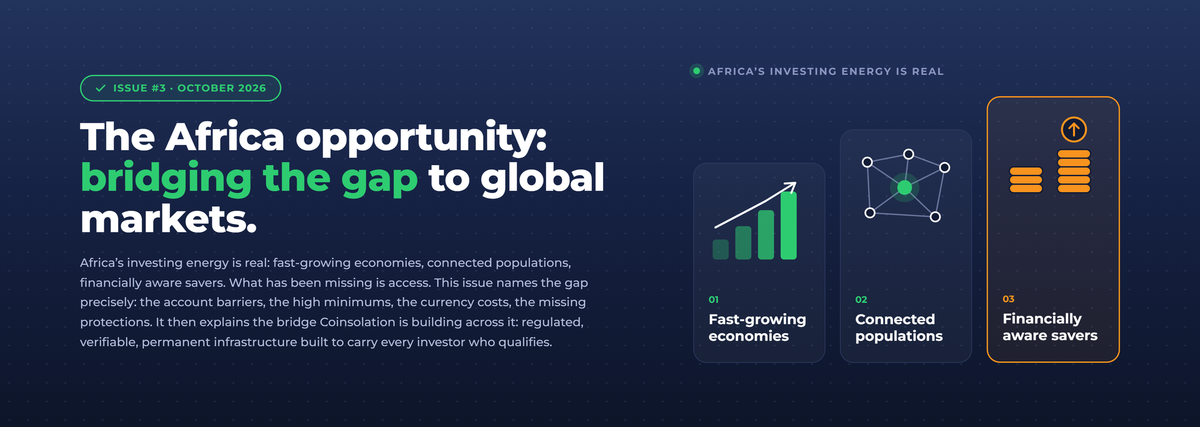 The Africa Opportunity: The Gap and the Bridge