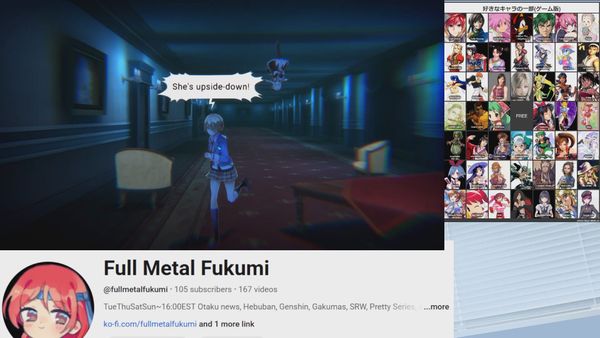 i was about to make one of these "did you know?" anecdotes tweets that I really hate but are necessary for self PR, about how the sharo nightmare minigame in heaven burns red JP steam version was bugged and you couldn't clear it at first so it was funny