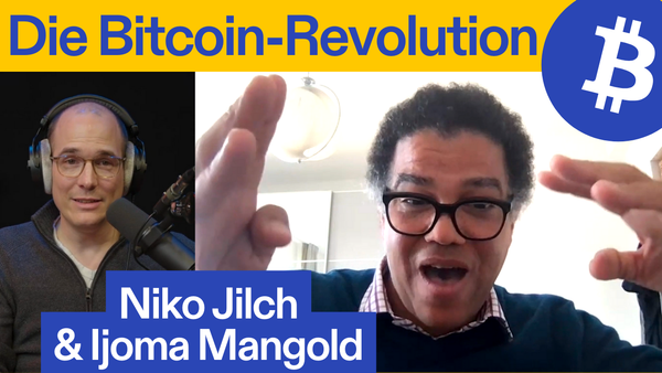 Niko Jilch und Ijoma Mangold bei "Was Bitcoin bringt".