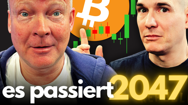 Der wahre Bitcoin-Peak kommt 2047, aber gewaltig | Holger Wolff