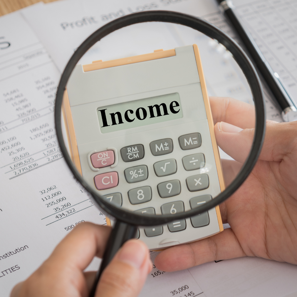 How far back does a mortgage lender look in regards to income verification?