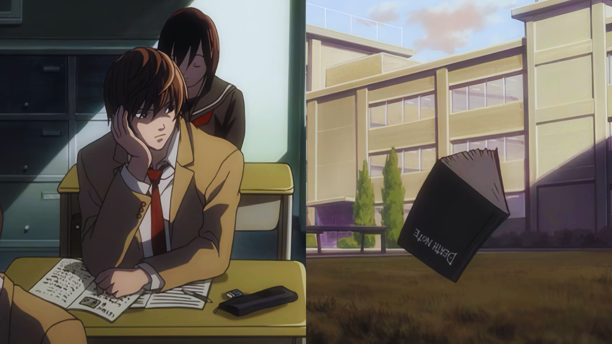 Fate on When The Divine Falls: The Mirror of The Death Note, The Apple, Issac Newton, and Light Yagami
