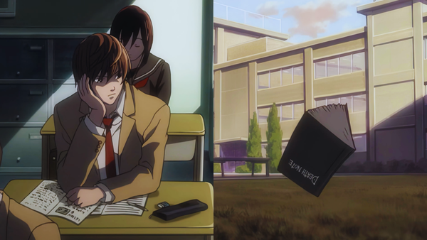 Fate on When The Divine Falls: The Mirror of The Death Note, The Apple, Issac Newton, and Light Yagami