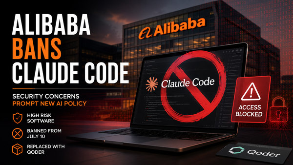 Alibaba bans Claude Code over security concerns in enterprise AI development