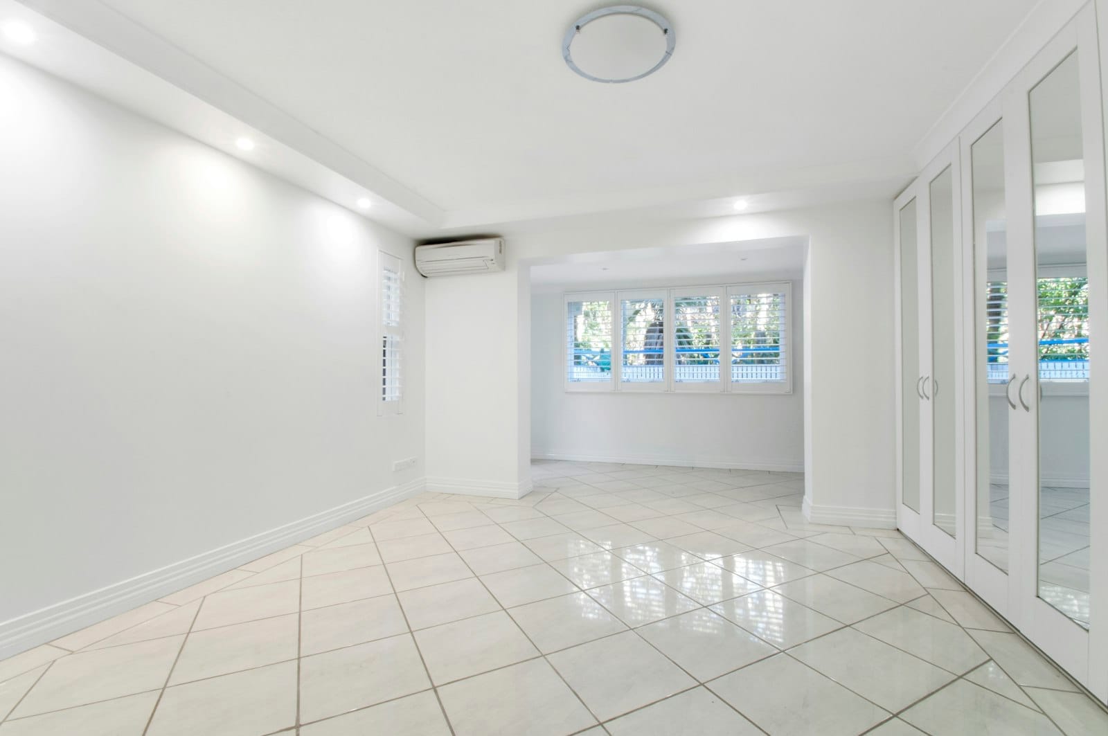 A bright, empty rental interior ready for a new tenant