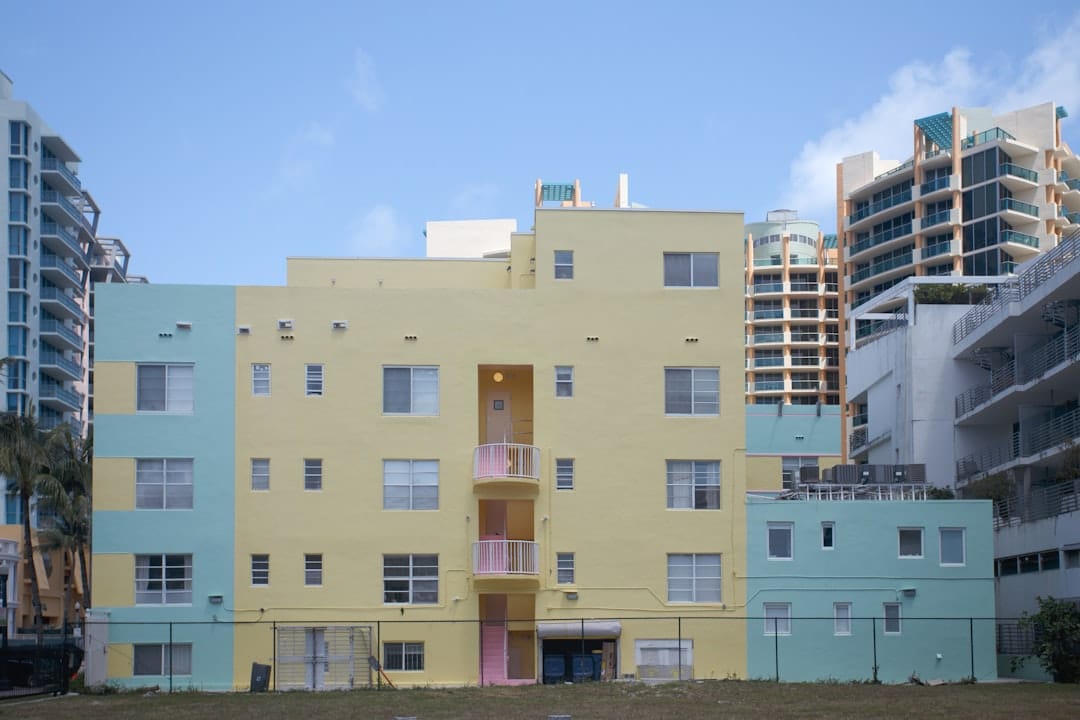 Exterior water and utility meters on a Florida multi-unit apartment building