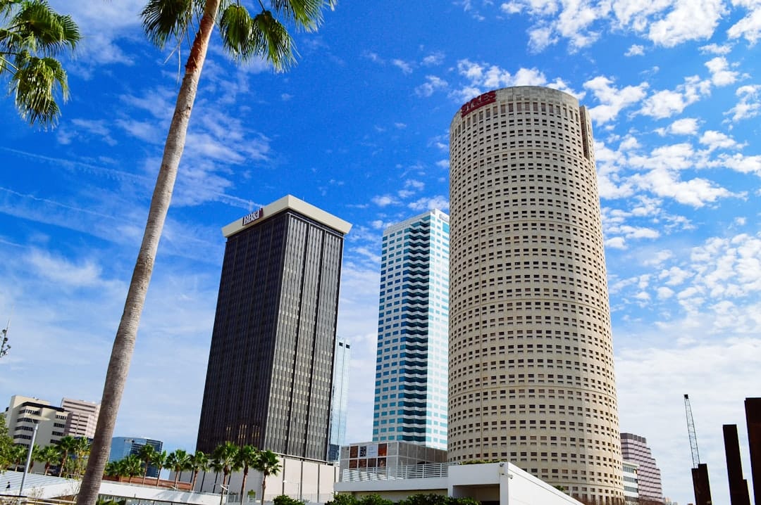 Downtown Tampa near the Ybor City district