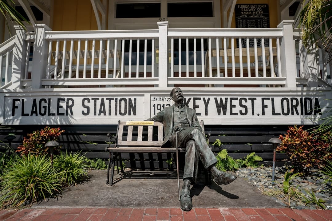 Front porch of a Central Florida single-family rental